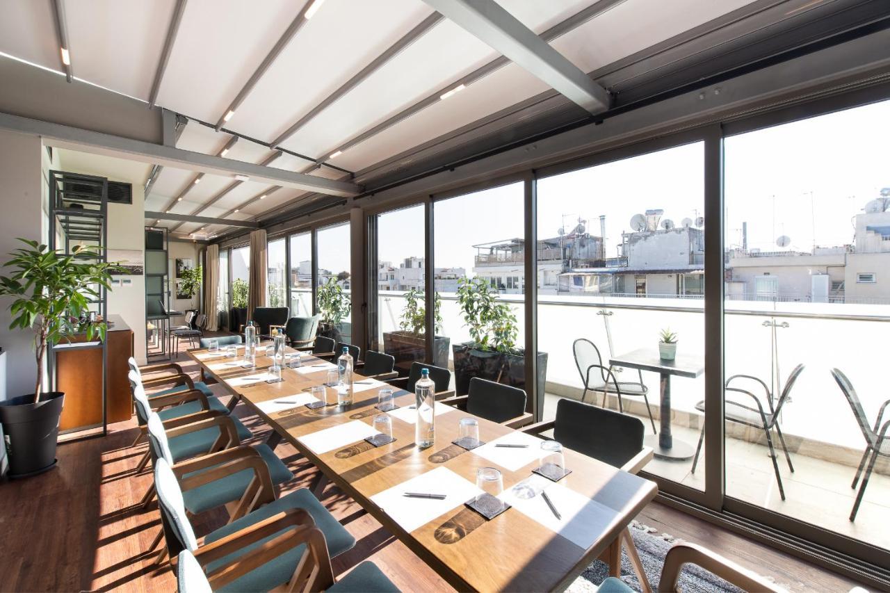 S Hotel Boutique Salonic Exterior foto The rooftop of the hotel