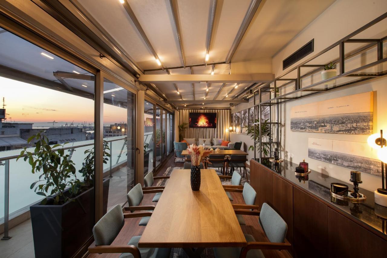 S Hotel Boutique Salonic Exterior foto The Sky Bar