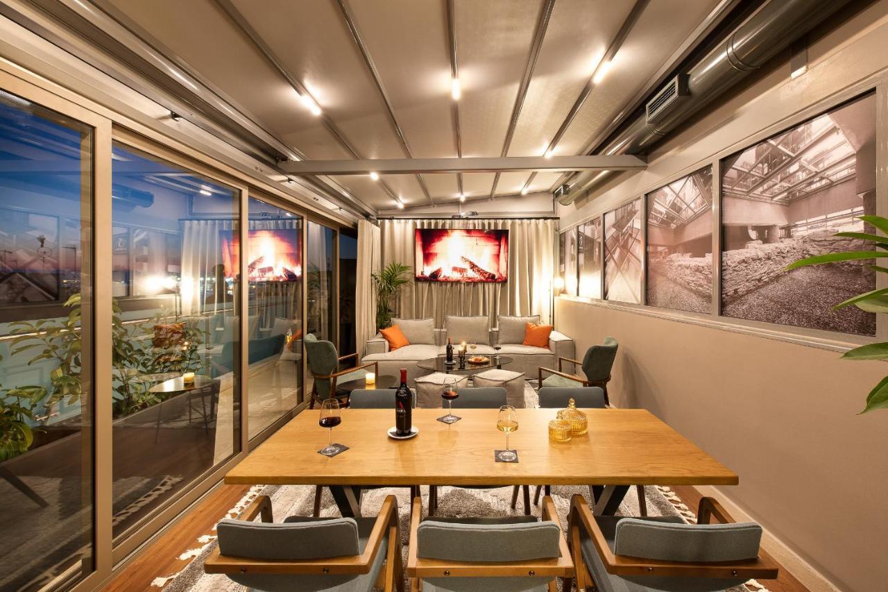 S Hotel Boutique Salonic Exterior foto The Sky Bar